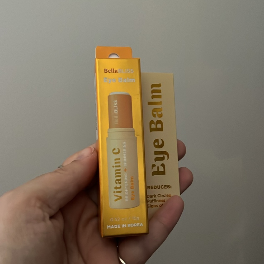 Bella BLISS Vitamin C Brightening & Shimmering Eye Balm NIB retails $29